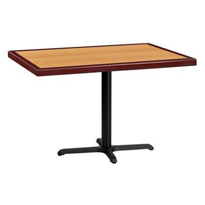 Standard Height Table with X Base - 48"W x 30"D