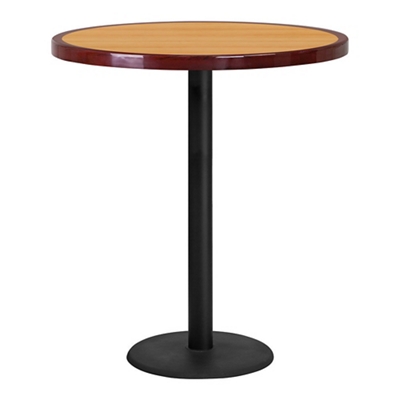 Bar Height Table with Round Base - 36"DIA