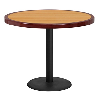 Standard Height Table with Round Base - 36"DIA