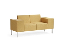 Mixer Modular Loveseat with Wide Arms