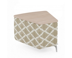 Ripple Curved Piece with Table Top
