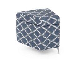 Ripple Curved Piece with Upholstered Top