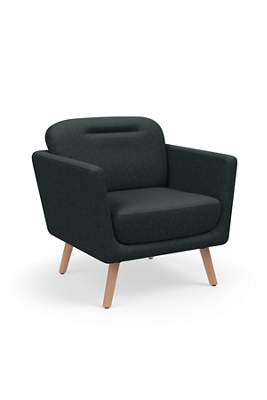 Armchair discount wooden legs