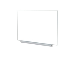 Ghent Magnetic Porcelain Whiteboard with Aluminum Box Tray 12'x4'