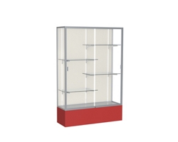 48" Wide Spirit Display Case with Fabric Back