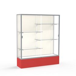 60" Wide Spirit Display Case with Fabric Back