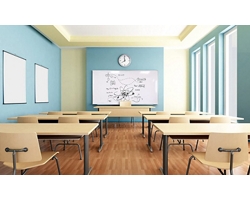 Ghent Magnetic Porcelain Whiteboard with Aluminum Frame, 10x4