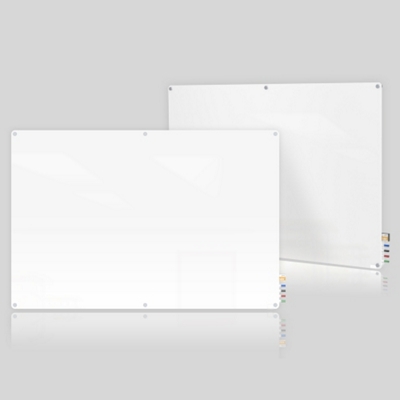 6' W x 4' H Magnetic Square Corner Glass Board