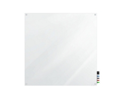 Harmony Magnetic Square Corner Glass Board 4x4