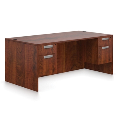 Contemporary Executive Desk - 71"W x 36"D