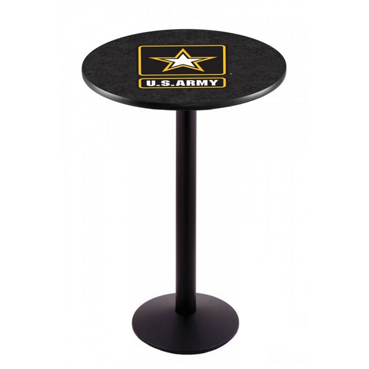 Military Logo Disc Base Table - 28