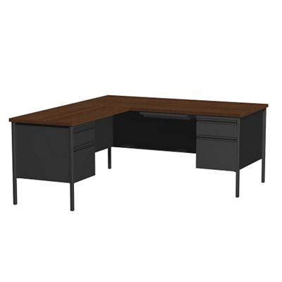 L-Desk with Left Hand Return - 66"W