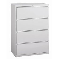 36"W Four Drawer Lateral File