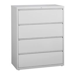 42"W Four Drawer Lateral File
