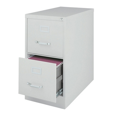 26.5"D Two Drawer Letter Vertical File