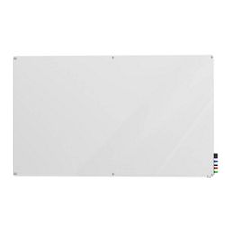 Ghent Harmony Glass Whiteboard with Radius Corners, 8x4
