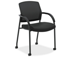 Mesh Back Fabric Seat Multi-Purpose Guest Chair