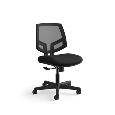 HON Volt Armless Mesh and Fabric Task Chair