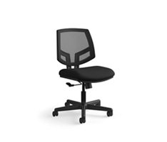 HON Volt Armless Mesh and Fabric Task Chair
