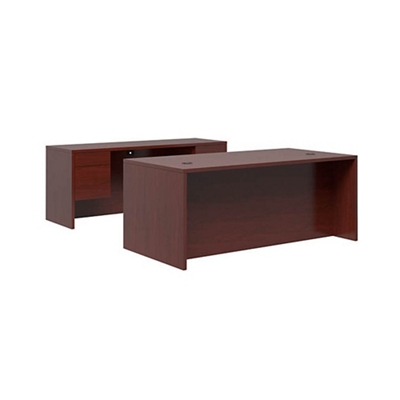 Desk and Credenza Set