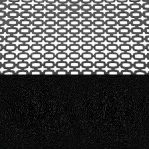 Grey Back/Black Fabric