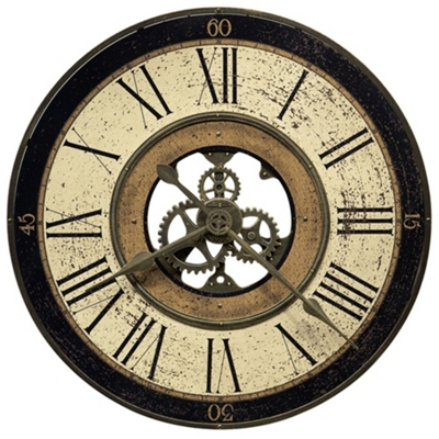 Brass Works 32" Wall Clock