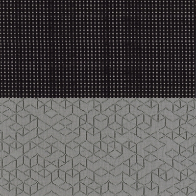 Black Mesh/Basalt Fabric
