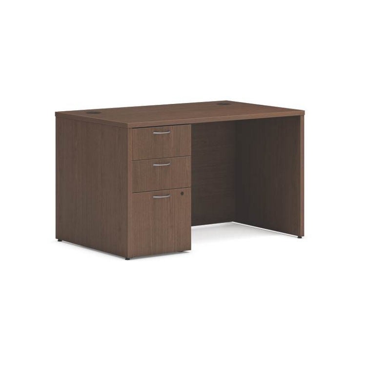 Mod Compact Single Pedestal Desk - 48