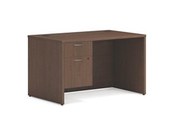 Mod Single Pedestal L-Shaped Desk - 60
