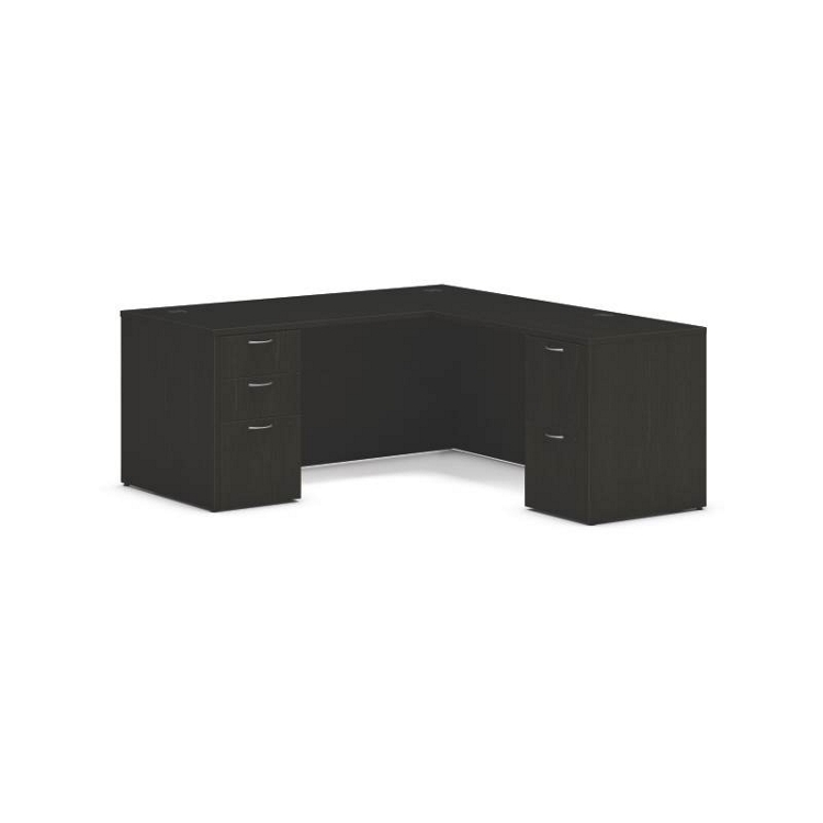 patissier1〜5 Mod Double Pedestal L-Shaped Desk - 66