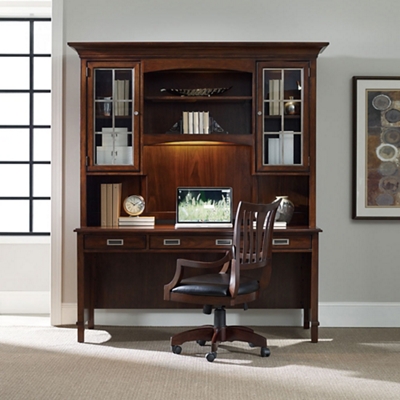 Contemporary Laptop Desk With Hutch 72 W X 25 D By Hooker