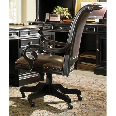 Traditional Leather Office Chair