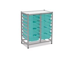 Two Tray Utility Cart - 36"W x 24"D