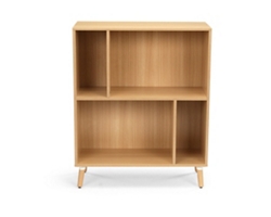 Freya Four Compartment Bookshelf - 36"W