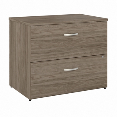 2 Drawer Lateral File Cabinet with Lock - Durable Metal Filing