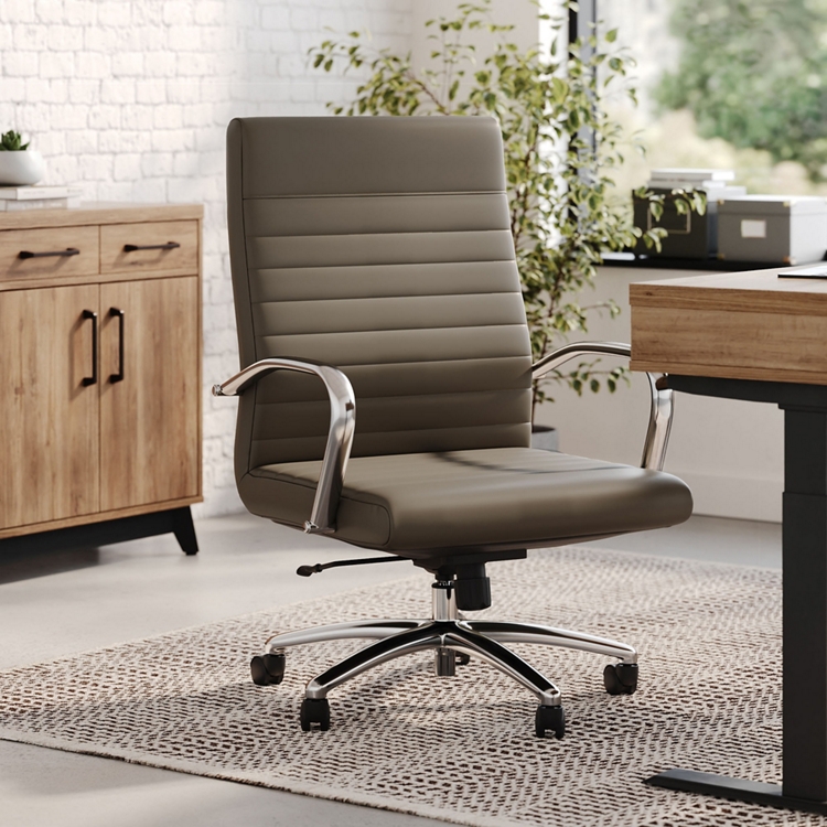 Harper Faux Leather Big & Tall High-Back Office Chair