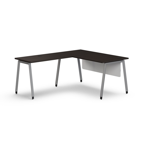 Holloway 59" L-Shaped Table Desk – 59"Wx71”D