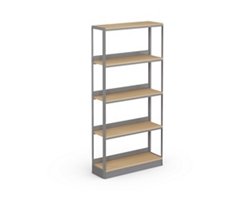 Holloway 4-Shelf Bookcase – 71”H
