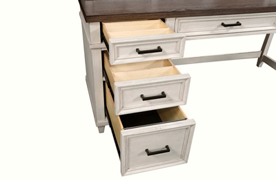 イツ　アトランタ　ATLATLANTA 　机 Atlanta Reception Desk in White Gloss Laminate Finish - 72