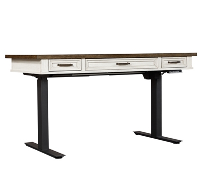 Andover Powered Adjustable Height Desk - 60"W x 28"D
