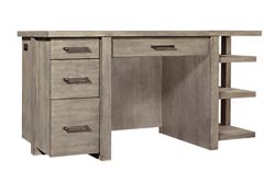 Sophie Desk with Open Shelves - 60"W