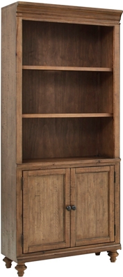 Barrington Lower Door 5 Shelf Bookcase - 75"H