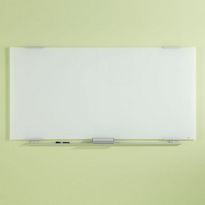 60"W x 36"H Tempered Glass Dry Erase Markerboard