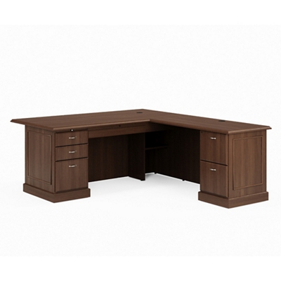 Liberty L-Shaped Desk w/ Right Return - 72"W x 84"D