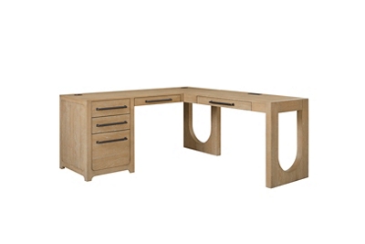 Canyon Drive L-Shaped Desk - 68"W x 72"D