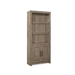 Astrid Bookcase with Doors - 75"H