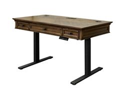 Porter Adjustable-Height Standing Desk - 54"W x 28"D