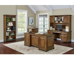 Porter 4-Shelf Open Bookcase – 35