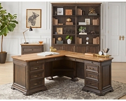 Anderson L-Shaped Desk 3-Piece Office Furniture Set