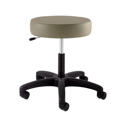Physician Exam Stool with D Handle Release and Black Composite Base